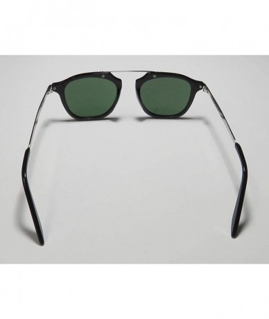 Rectangular Nabil Womens/Ladies Designer Full-rim 100% UVA & UVB Lenses Sunglasses/Shades - Black - CW193Q92SOR $41.64