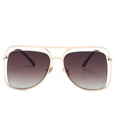 Aviator Cat eye fashion sunglasses- hollow sunglasses new sunglasses - G - C618S9DRQLQ $35.33