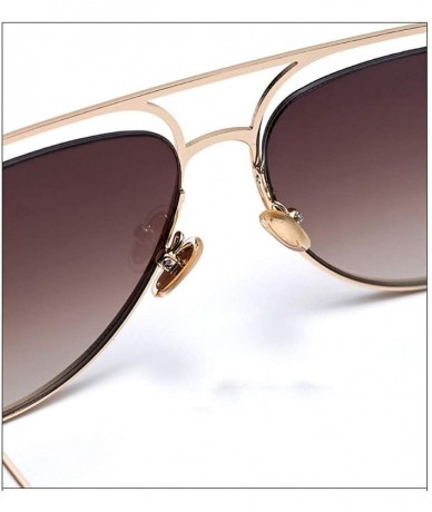 Aviator Cat eye fashion sunglasses- hollow sunglasses new sunglasses - G - C618S9DRQLQ $35.33