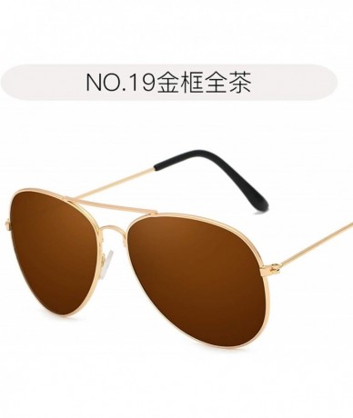 Aviator New Vintage Small Sunglasses Women Retro Classic Round Metal Sun Glasses Men Lens Eyeglasses UV400 - 18 - CH198ZSGNRE...