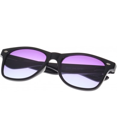 Wayfarer Sea Breeze Retro Square Sunglasses Ocean Lens Series UV400 - Purple - CK11NUXRYQT $8.56