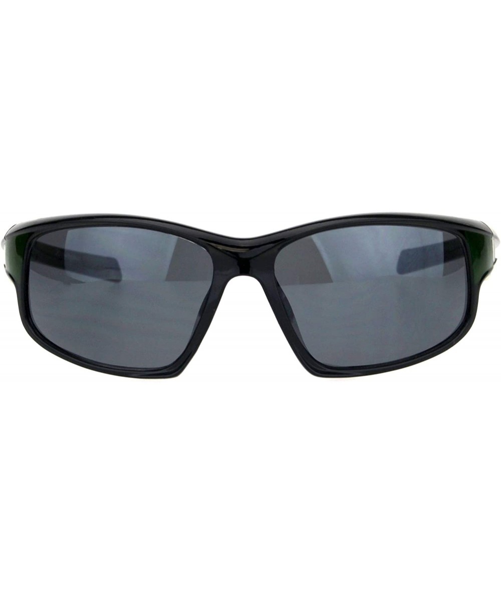 Xloop Sunglasses Mens Wrap Around Rectangular Sporty Frame UV 400