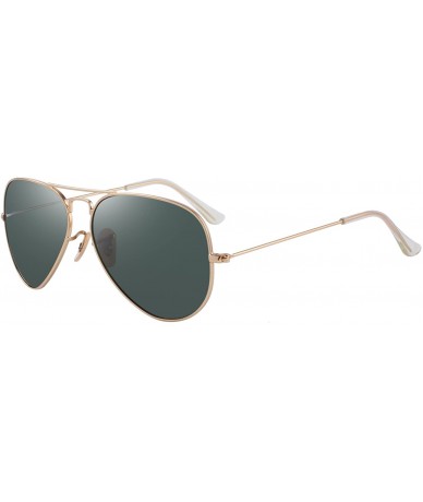 Aviator Classic Pilot Polarized Sunglasses for Men/Women58mm O8025 - Gold&g15 - CE18H3MEII0 $17.97