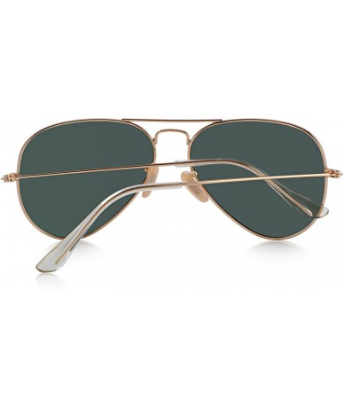 Aviator Classic Pilot Polarized Sunglasses for Men/Women58mm O8025 - Gold&g15 - CE18H3MEII0 $17.97