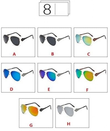 Oval Sunglasses for Outdoor Sports-Sports Eyewear Sunglasses Polarized UV400. - G - CX184HWCT44 $10.87