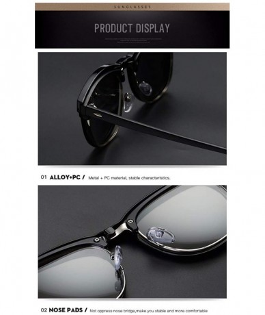 Rimless Polarized Clip On Sunglasses with Clear Lens Blue Light Blocking Glasses - CS18L2YDXD4 $12.68