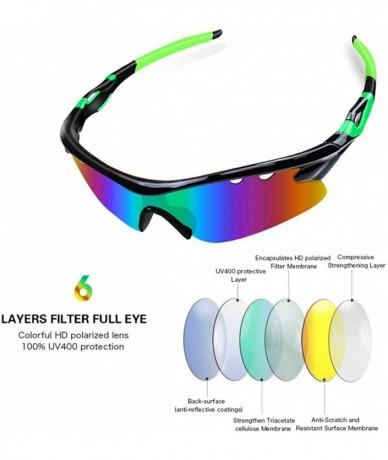 Sports Polarized Sunglasses for Men Women Driving Fishing Cycling Glasses  UV400