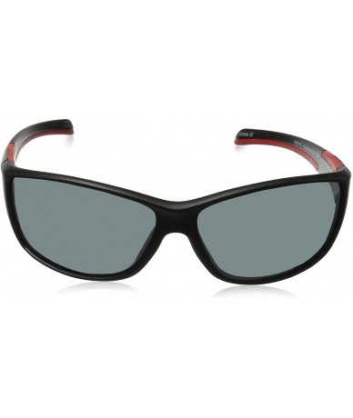 Sport Men's Completion Wrap Sunglasses- Black/Smoke- 67 mm - CX11N47ZU6R $15.12