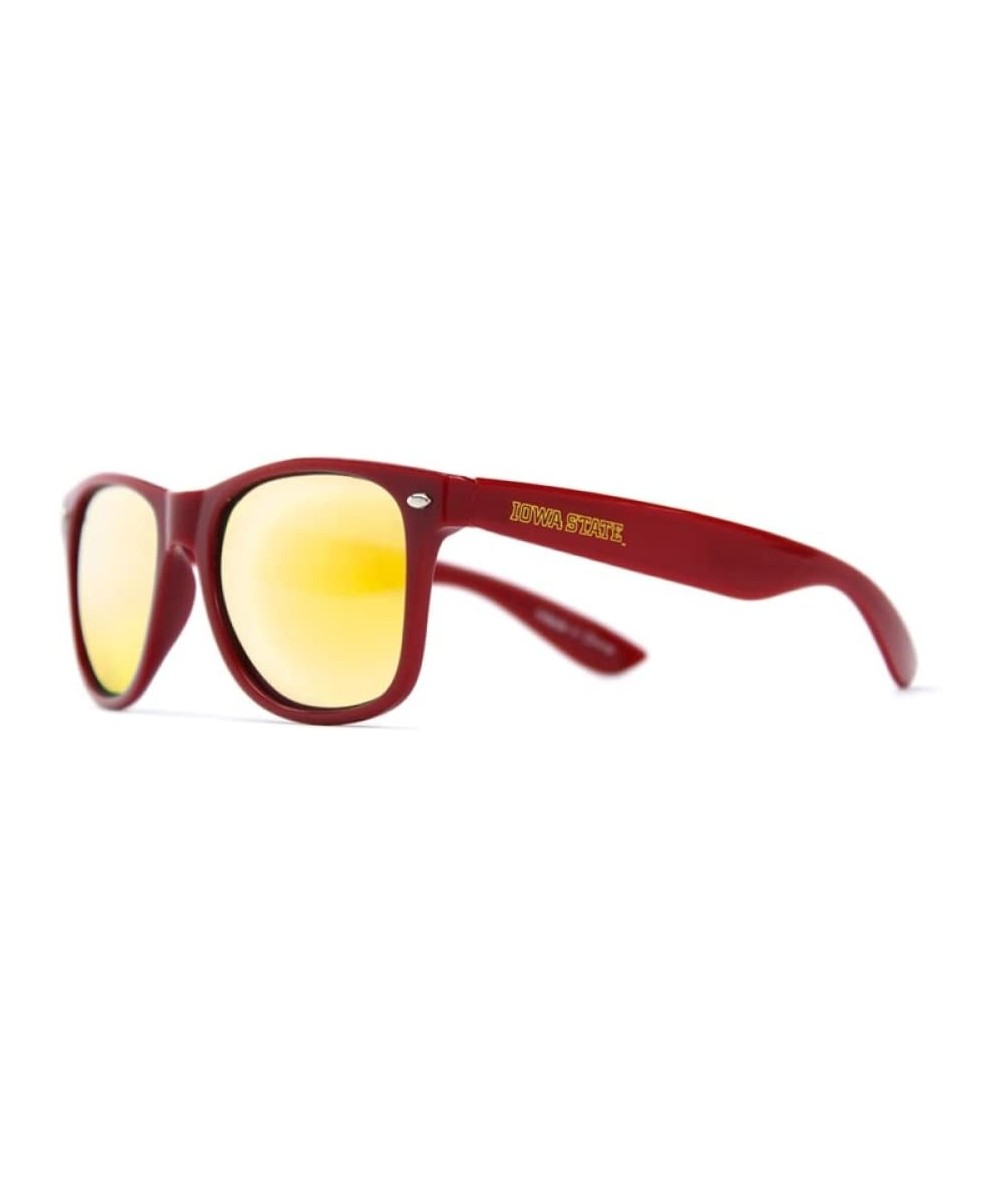 Sport NCAA Iowa State Cyclones IWST-1 RedFrame - Gold Lenses Sunglasses - One Size - Red - C2119UYJL0T $15.64