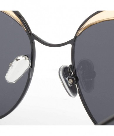 Aviator 2019 new sunglasses - ladies two-color eyebrow sunglasses - marine sunglasses fashion - A - CP18SMS7KD4 $45.47