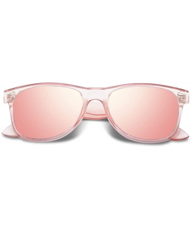 Rectangular Polarized Sunglasses for Men Retro - Polarized Retro Sunglasses for Men FD2149 - 2.4-transparent-pink - CQ18A73MG...