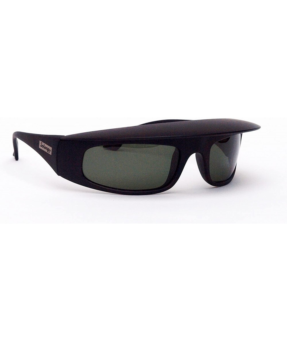 Xloop Sunglasses Mens Polarized Lens Soft Matte Dotted Black Wrap