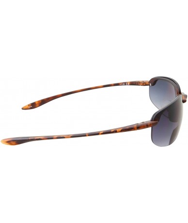 Wrap Mens Rimless Bifocal Reading Sunglasses Sports Wrap Reader Glasses - Tortoise - CJ18WZOI6H3 $11.31