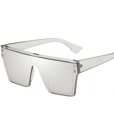 Sport Sunglasses Polarized Oversized Personality - B - C718TZQQHGX $7.61