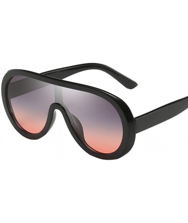 Rimless Sunglasses Polarized Oversized Personality - F - CV18TZ8CU7N $9.20