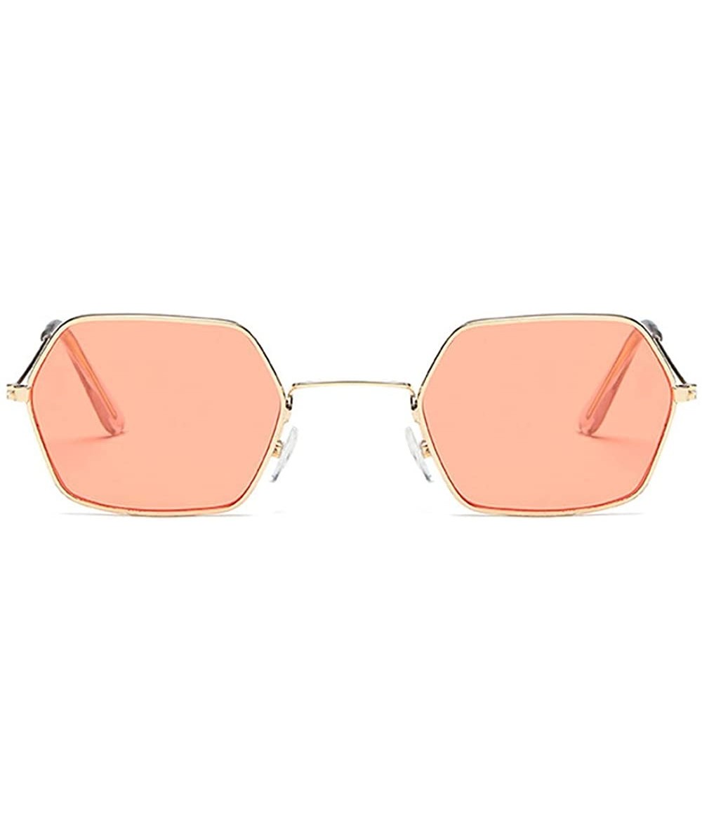 Square Fashion Square Sunglasses for Women UV Protective Glasses Casual Sunglasses for Shopping Travel - CE18NC0U9R6 $11.65